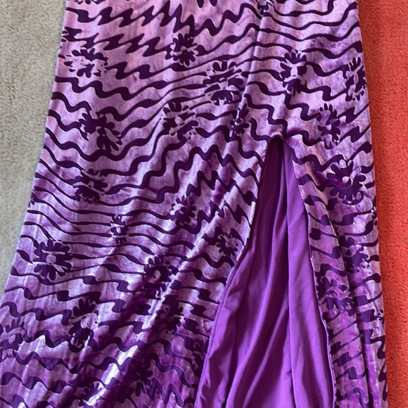 AFRM Cullen Dress in Violet Wave sz. XS - Picture 7 of 8